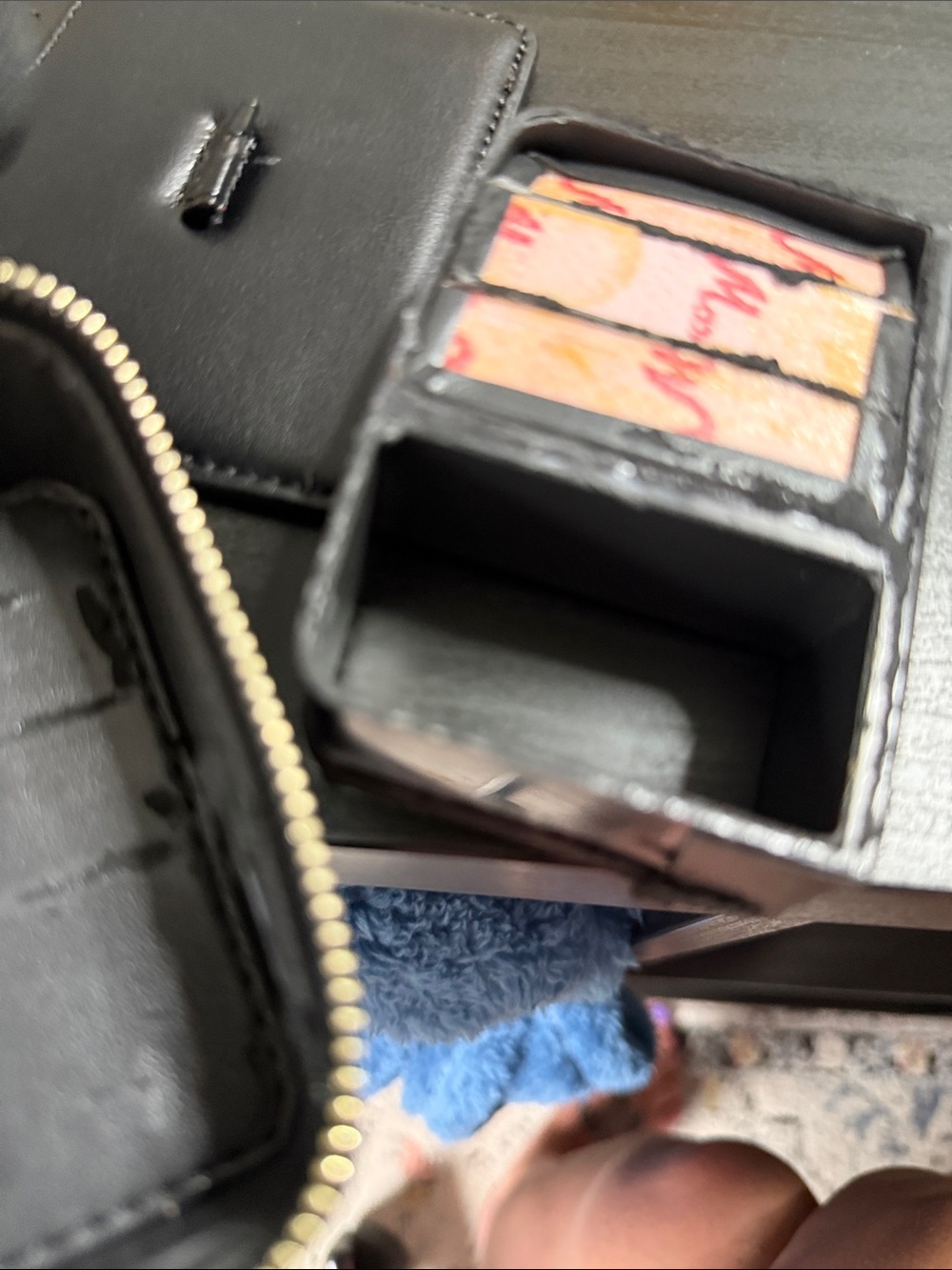 Coach Rainbow Travel Jewelry Case with callouts - Picture 13 of 14